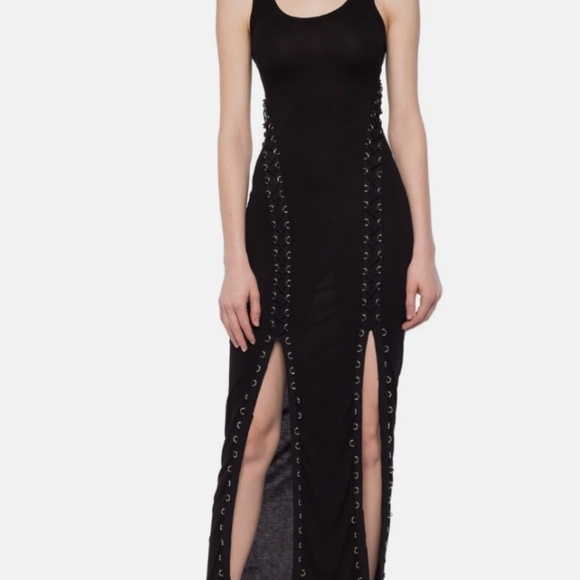 All Saints Dresses & Skirts - All Saints Lace Up Maxi Dress - SIze M